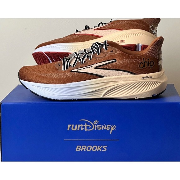 Brooks Shoes - WDW RunDisney Brooks Chip & Dale Ghost 17 Shoes Womans SZ 8 Disney NEW